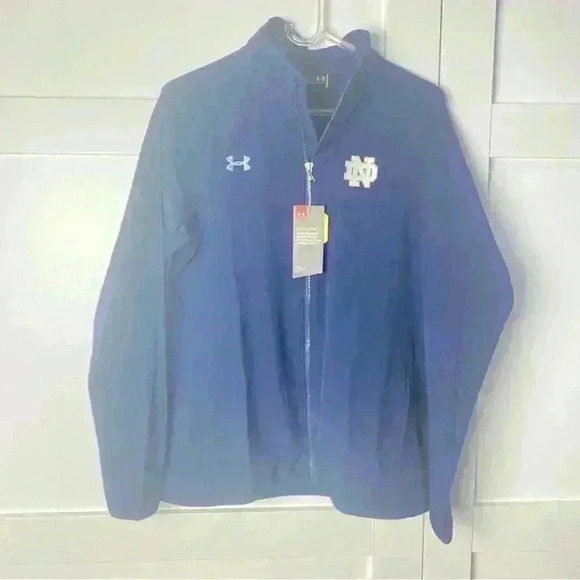 Men's Notre Dame Under Armour Light water resistance Jacket small NWT - Picture 12 of 12